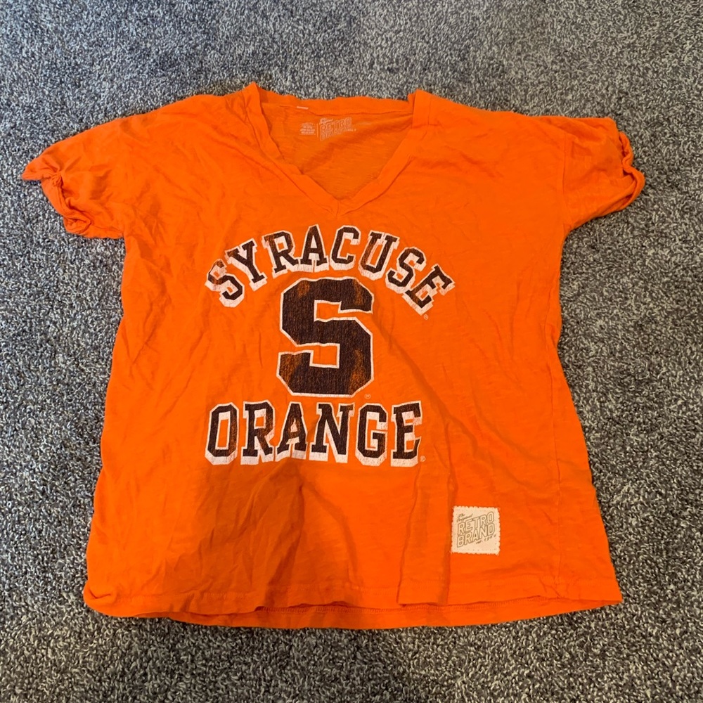 Original Retro Brand Orange Syracuse tee!